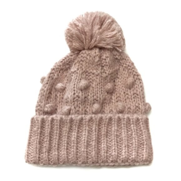 J. Crew Chunky Knit Bobble Beanie - Picture 9 of 9